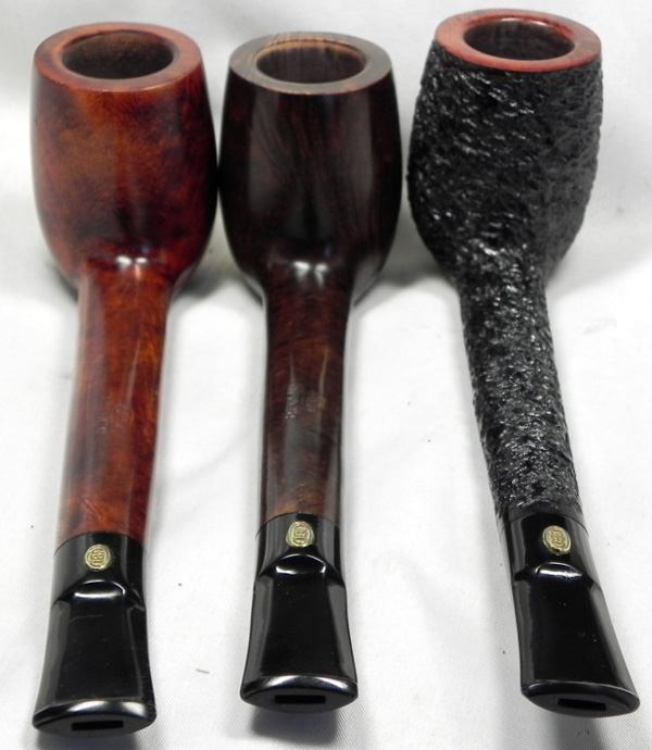 Three GBD Canadian pipes