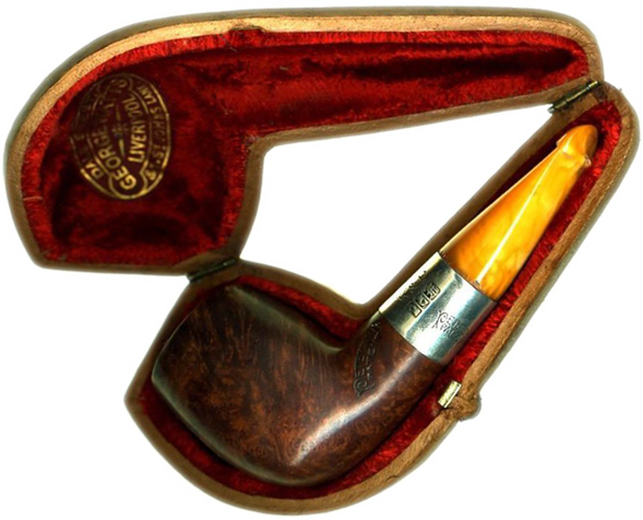 Cased Peterson pipe from 1901