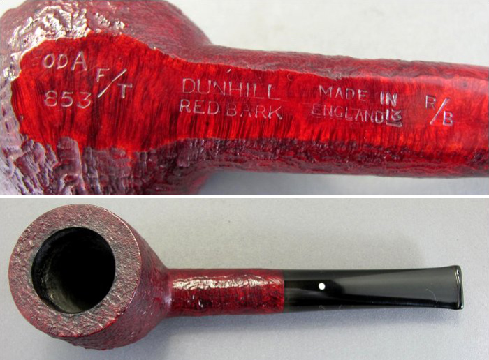 Red Bark - Dunhill - Markings