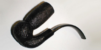 Dunhill double chamber bowl pipe 1984